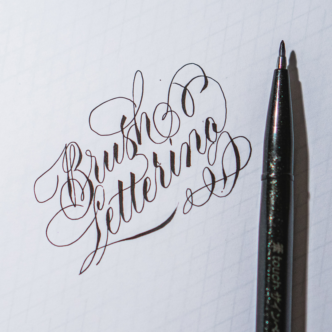Brushlettering Kalligraphie
