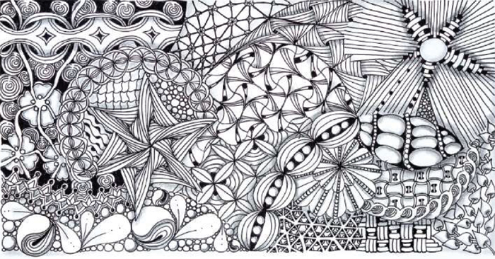 zentangle bild